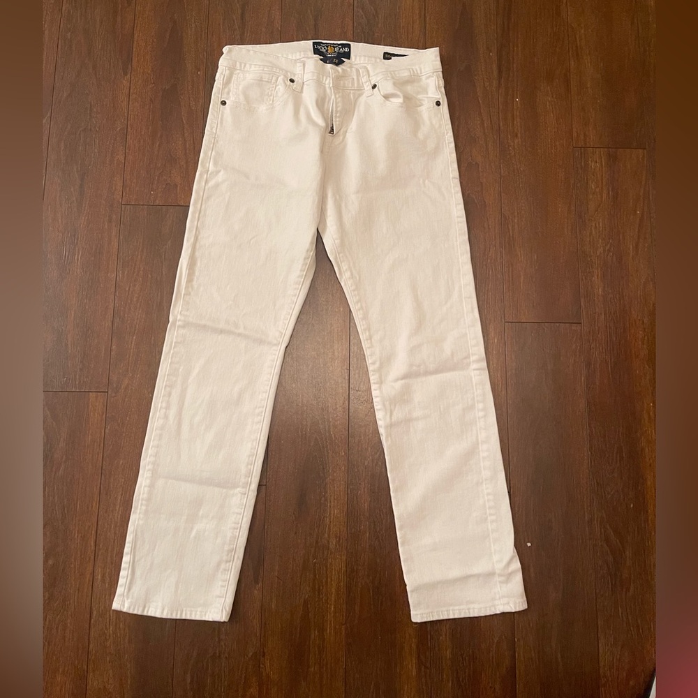 White jeans